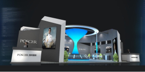 鐘表展邁爾格表業(yè)展臺設(shè)計效果圖