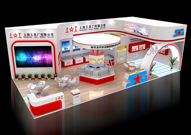 機(jī)床展-上海工具廠展臺設(shè)計搭建