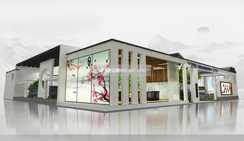 房交會(huì)展臺(tái)設(shè)計(jì)效果圖,中國(guó)風(fēng)展臺(tái)設(shè)計(jì)效果圖