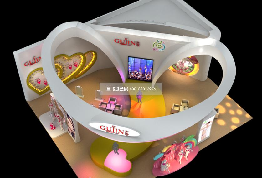 古今內(nèi)衣展臺設(shè)計效果圖,內(nèi)衣展臺設(shè)計