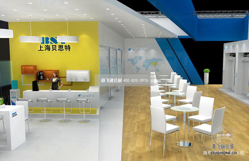 上海國際電梯展臺設(shè)計搭建,貝思特展位設(shè)計裝修