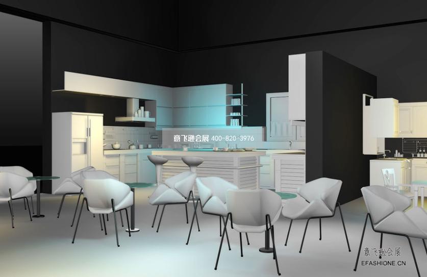廚衛(wèi)電器展臺設計,方太廚電展位搭建