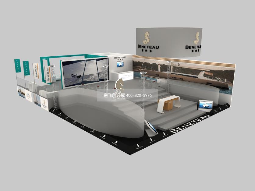 上海Boat Show國際游艇展臺設計效果圖