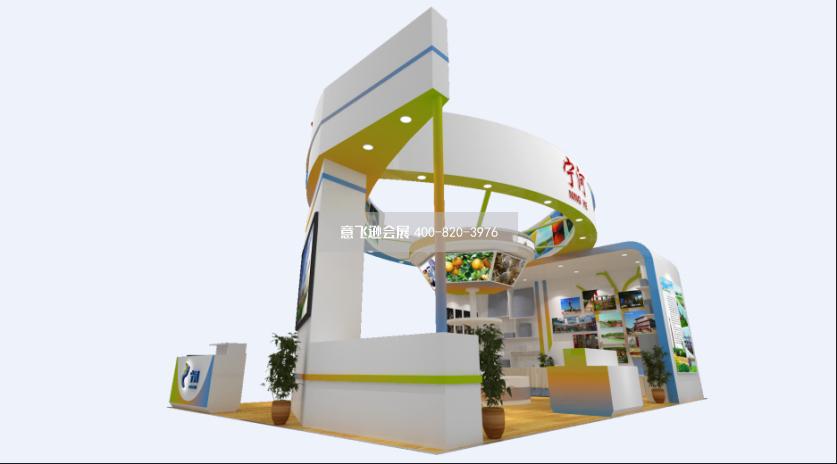 旅游展臺設計,旅游展寧河展位展臺設計效果圖