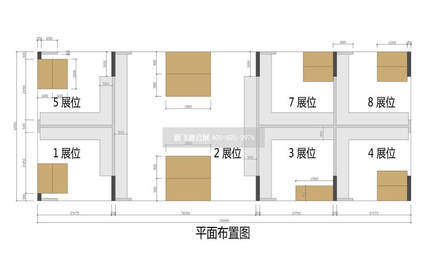 深圳茶博會(huì)韓國(guó)展團(tuán)108平展臺(tái)設(shè)計(jì)效果圖