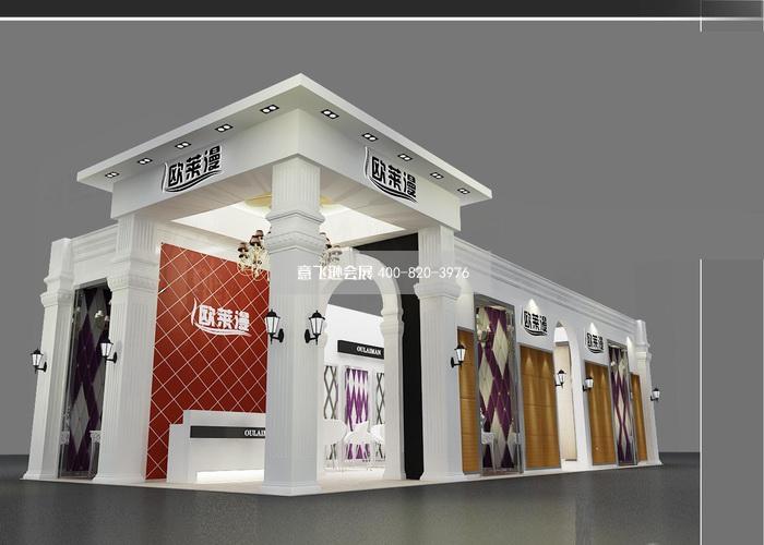 上海建材展展臺(tái)設(shè)計(jì),歐萊漫上海建材展展臺(tái)設(shè)計(jì)效果圖