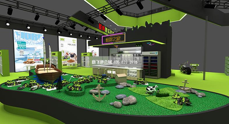 寵物展展會設(shè)計搭建,蛙牌展臺設(shè)計搭建